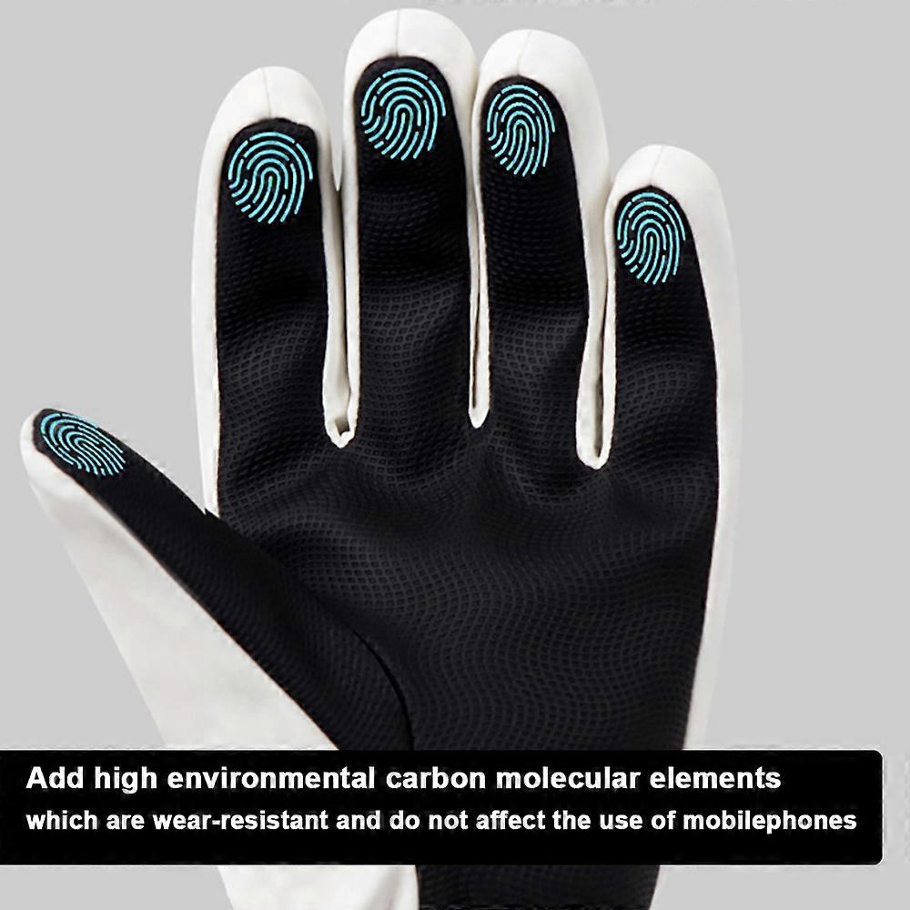 עמיד למים עמיד למים כפפות אופניים חורף חם מגע מסך מחזור כפפות תרמי חיצוני ספורט סקי כביש אופניים כפפות