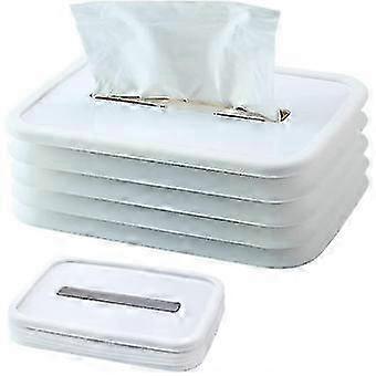 Silicone Box-white Spring Tissue