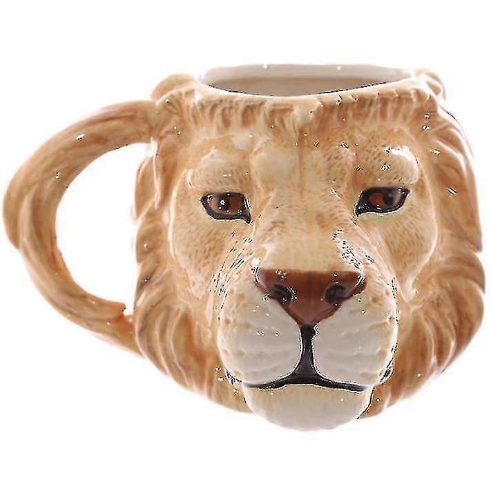 Keramisk krus med tigerhode desig