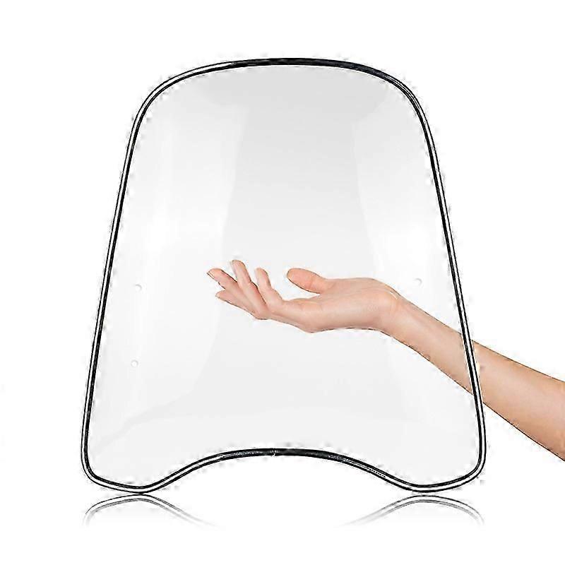 3mm thick Universal Motorcycle Wind Cold Deflector Clear Transparent PC Plate Scooter Windshield Windscreen Wind Deflect