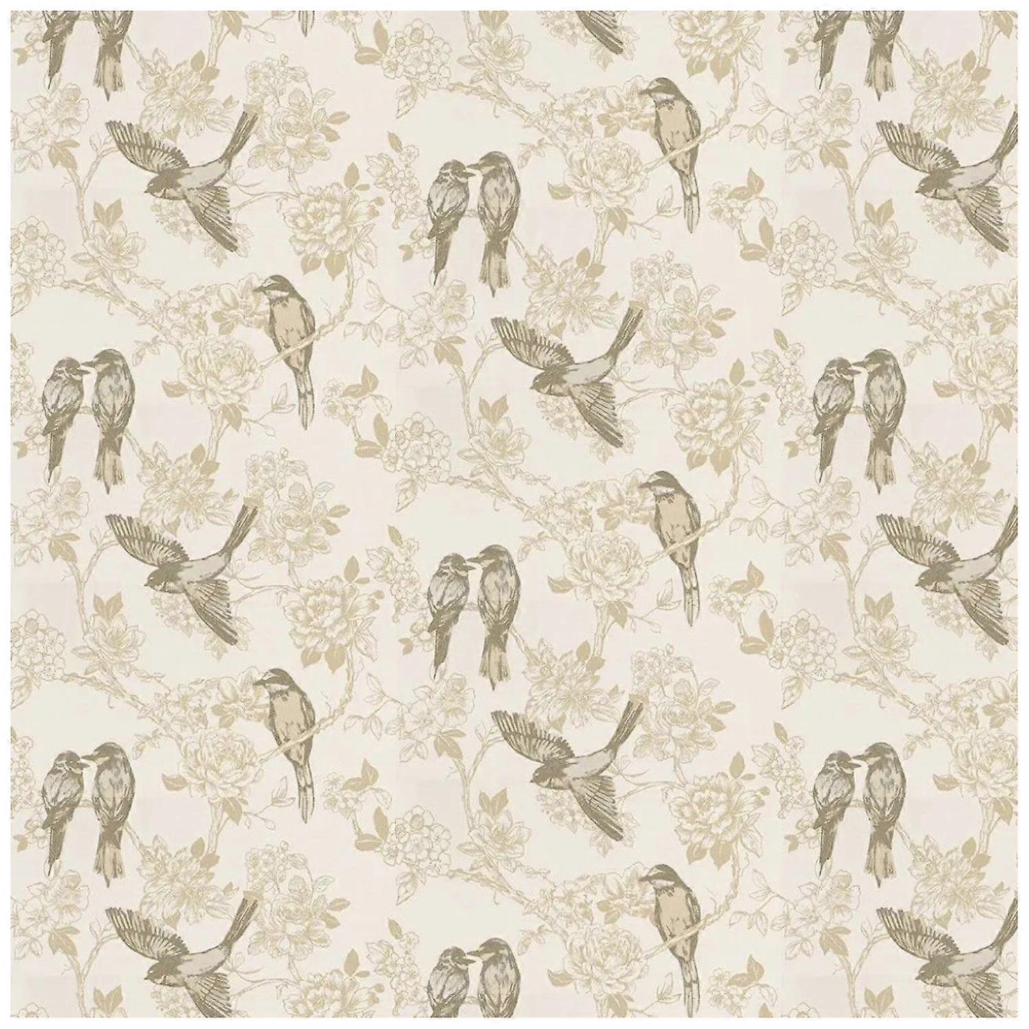 Prestigious Textiles Songbird Chartreuse Wallpaper