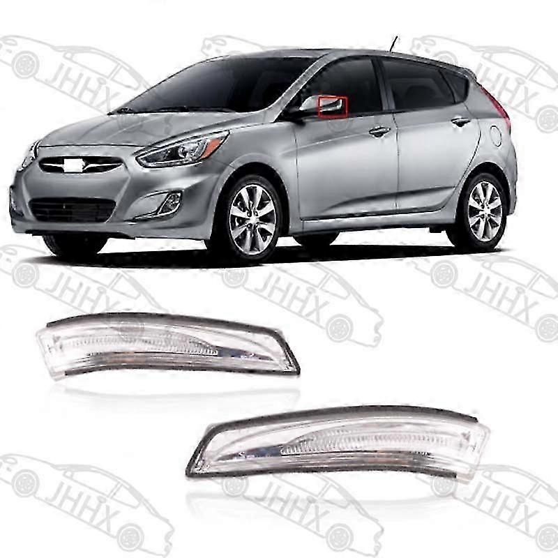 Suitable Accent Accent 2011 2012 2013-2017 Rearview Mirror Turn Signal Reverse Mirror Turn Signal