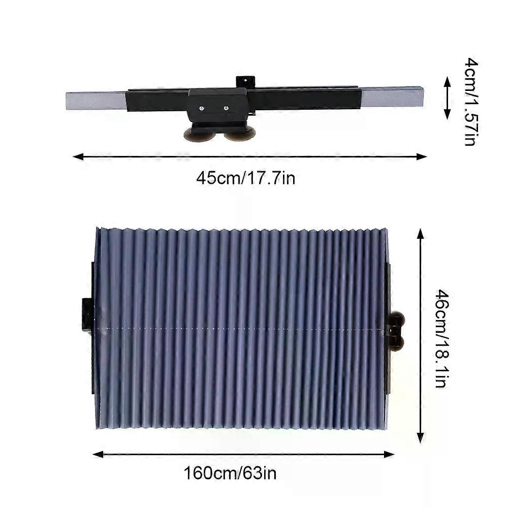 Car Windshield Sunshade Cover Car Windshield summer Waterproof Protector Automatic Retractable Sunblind Front Windscreen Cover