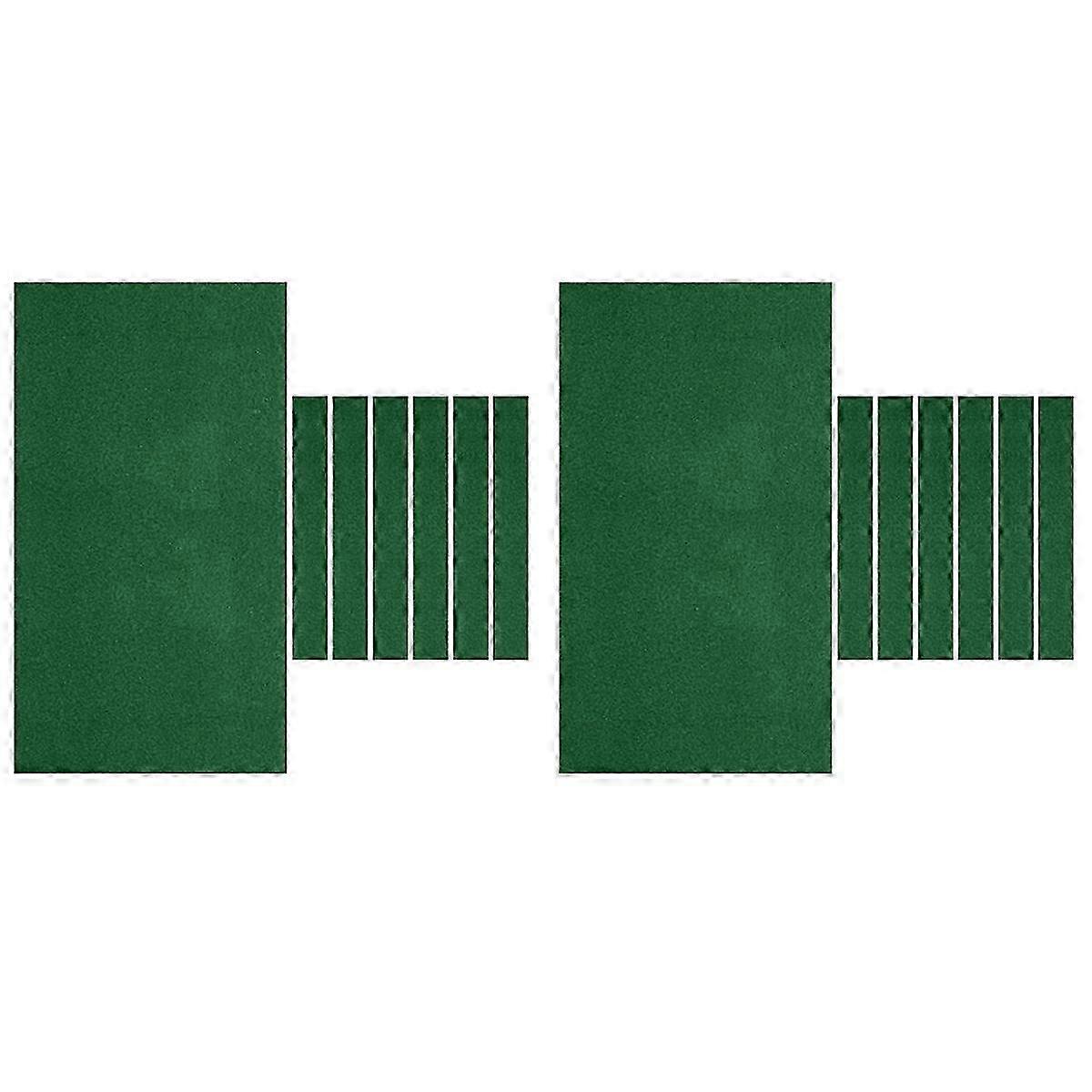 2X Billiard Cloth,8Ft Pool Table Felt Cloth for 8Ft Pool Tables,Billiard Protector with 12 Cloth St