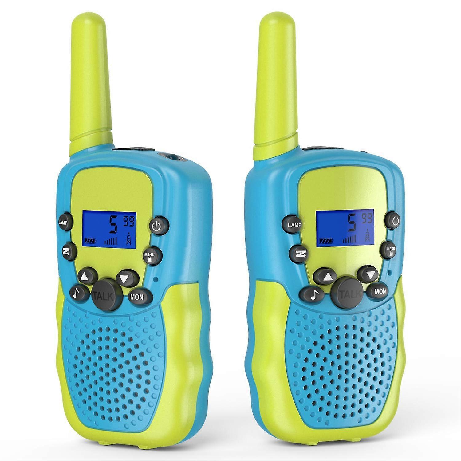 Walkie Talkies for Kids, Toys for 310 Year Old , 3 Miles Range 22 Channels 2 Way Radio Toy with Flashlight Birthday Gifts