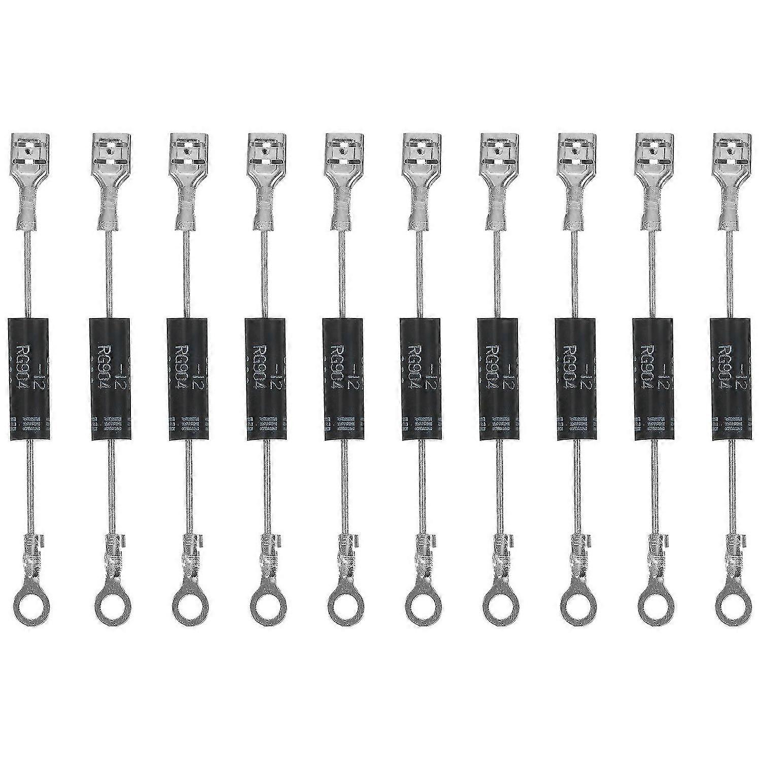 10pcs High Voltage Diode Microwave Oven Unidirectional Diode for Replacement