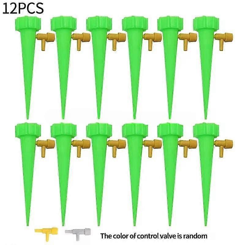 48/12/6pcs Auto Drip Irrigation Watering System Dripper Spike Kits Garden Household Plant Flower Automatic Waterer Tools