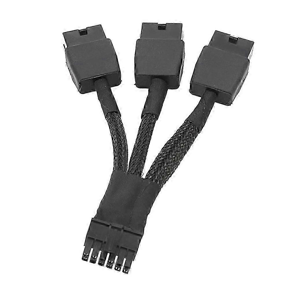 12Pin转3x8Pin电缆12VHPWR适用于NVIDIA Ampere RTX 3060ti 3070 3080 3090