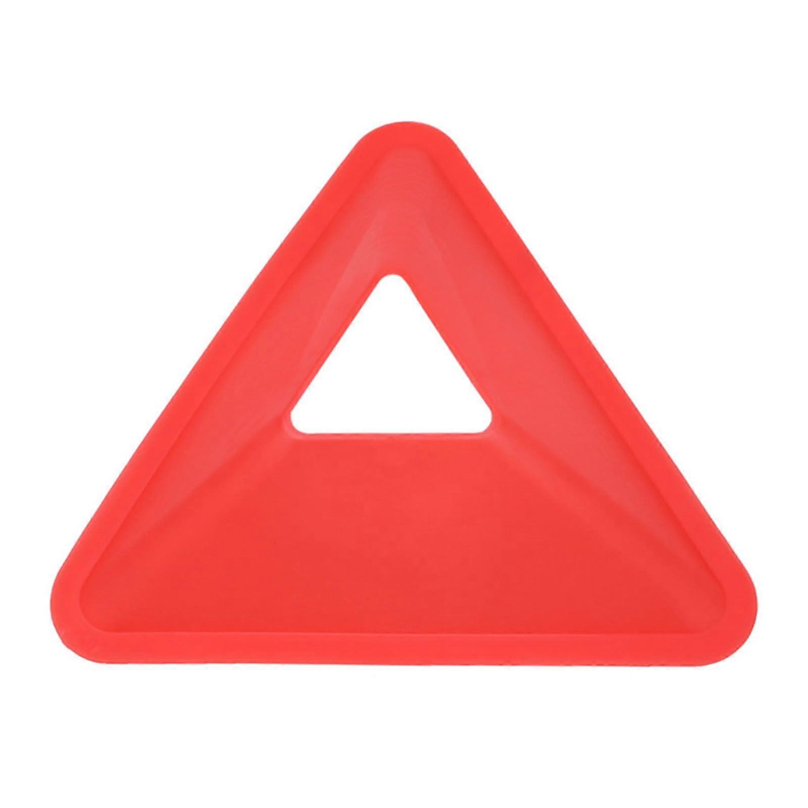 5 Pcs Football Training Dish Plate Soccer Playing Marking Tray Basketball Field Marker Field Training Football Markers Red