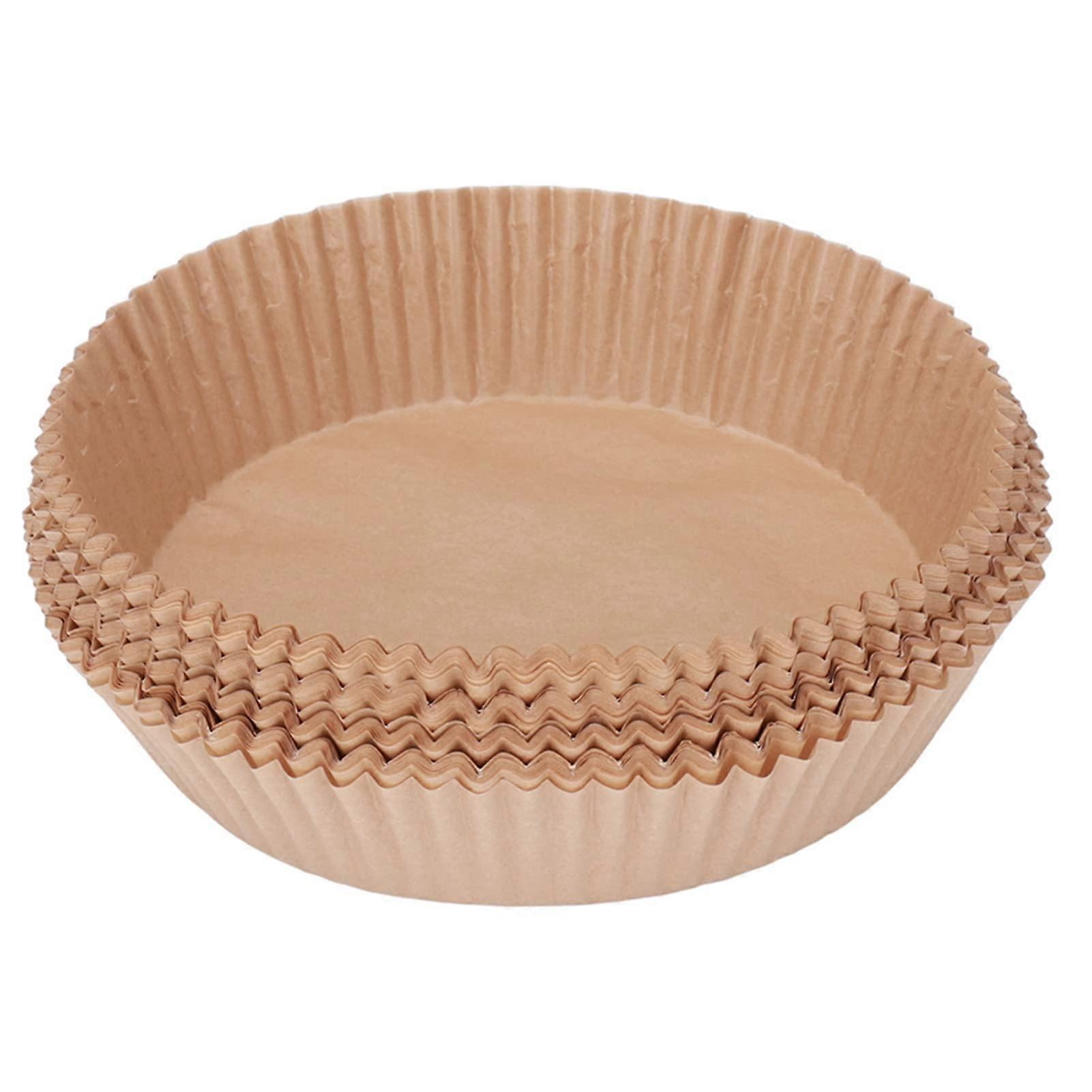 Disposable paper Shifted, Nonstick silicone oil paper tray, Frying and baking supplies, 100 units.
