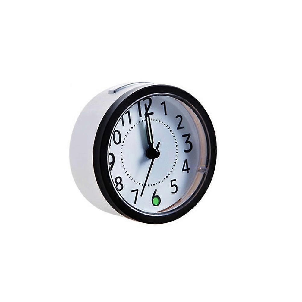 Bedside Alarm Clocks Time Display Alarm Clock for Bedroom ABS Material Quiet Silent Clock for Students Families Friends 1Set