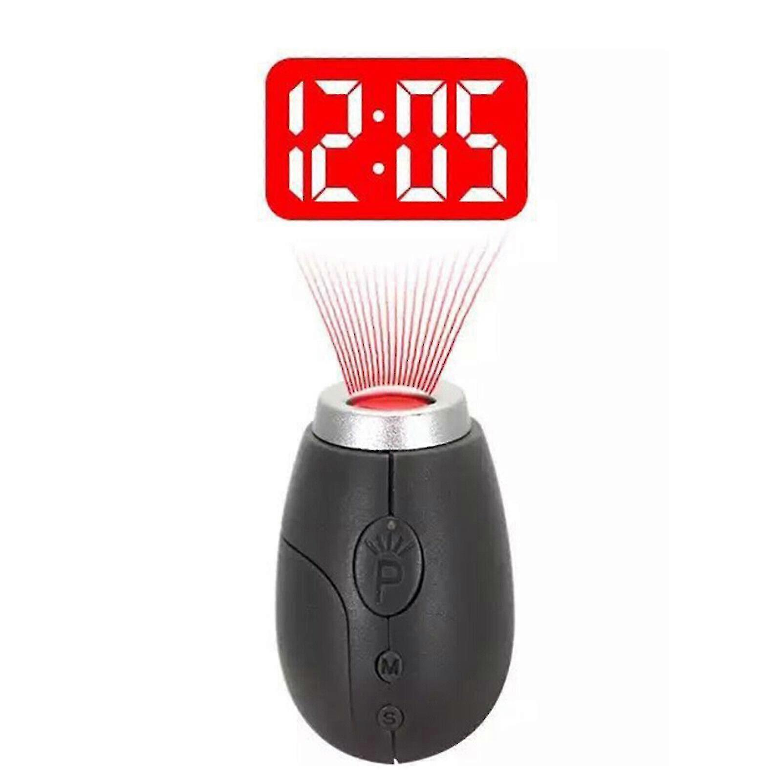 Lcd Voice Talking Led Digital Projection Temperature Time Alarm Clock Projector