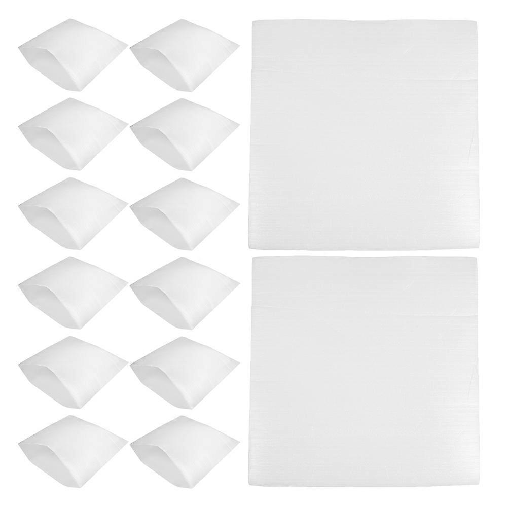 Pouches Packing Materials Foam Pouches For Fragile Items White 30.00X30.00X0.10CM Shockproof 25Pcs