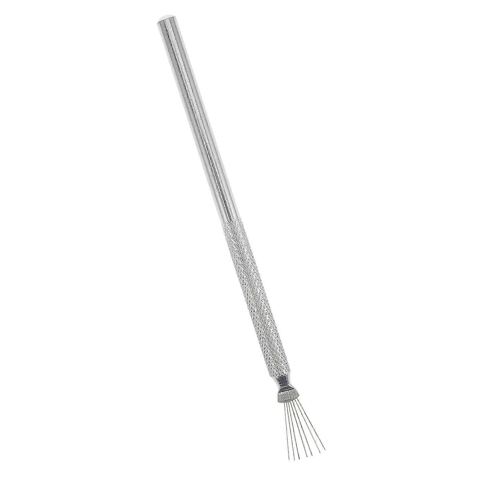 Multifunctional Pin Nail Art Fine Line Pen with Bendable Stainless Steel Handle for Precise Striping, Spider Web Designs, and Professional or Home