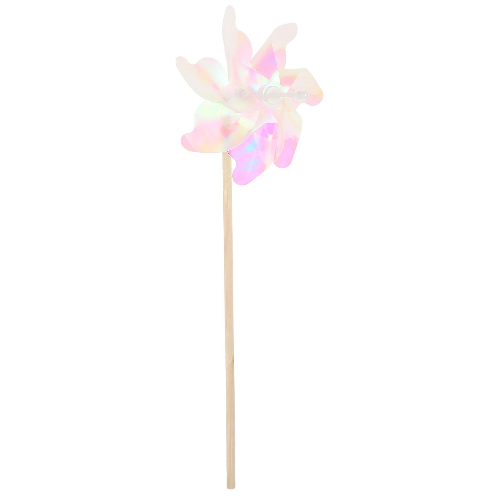 Toy Pinwheels for Children Windmill Shape Home Garden Decorations 3Pcs