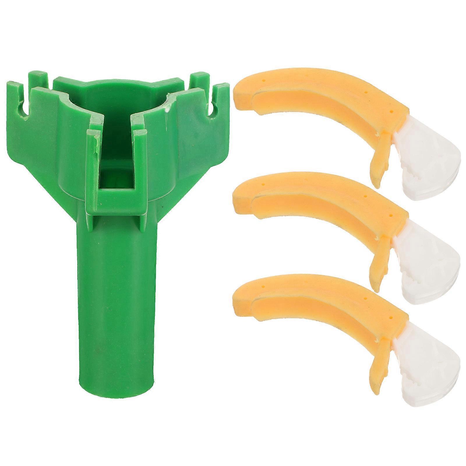 Fruit High-Reach Fruit Grabber Fruit Picker Tool Head 3.73x2.95x2.75in 1Set