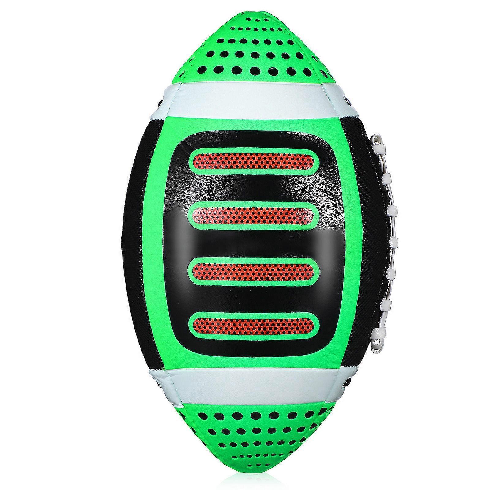 スポーツPUボールスポーツ愛好家のための小さなラグビーボールアウトドアスポーツエクササイズスキル1セット