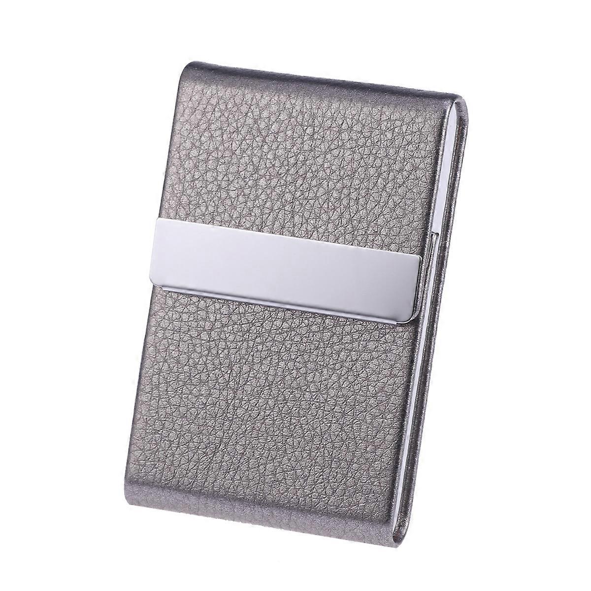 מחזיק כרטיס ביקור אופנה מחזיק כרטיס ביקור מקרה גברים נשים אחסון כרטיסי ביקור 1 יחידות