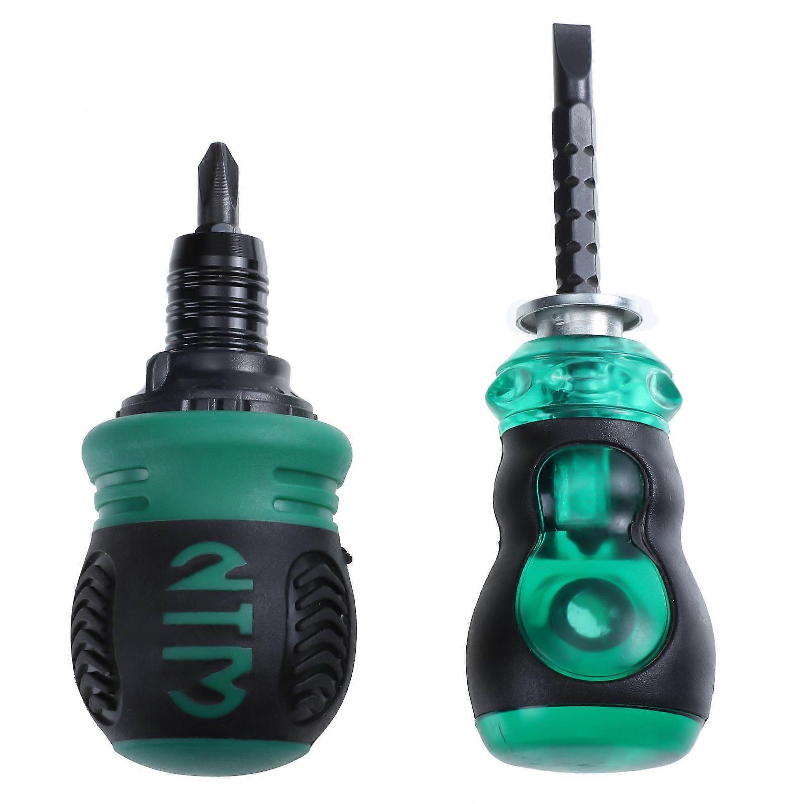 Miniature Precision Screwdriver Set with Extendable Chrome Vanadium Bars for Household and DIY Repairs