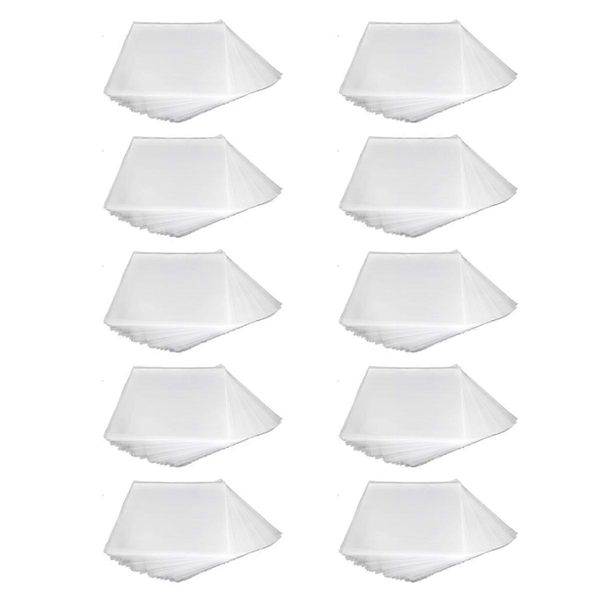50PCS Gel Record Cover for Turntable Player LP Record Flat Open