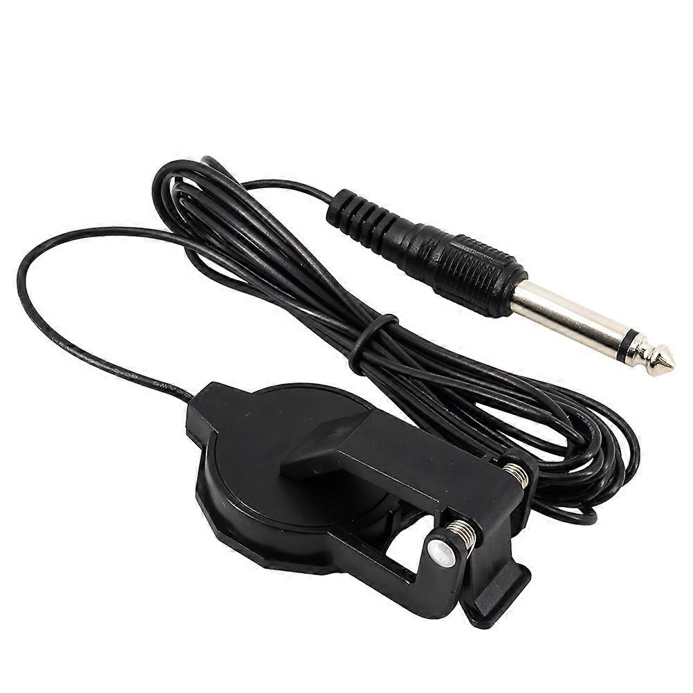 ملحق مشبك التقاط الغيتار للقيثارات الشعبية - تصميم متين وسهل الاستخدام ، لا يلزم التثبيت لالتقاط الصوت الصوتي