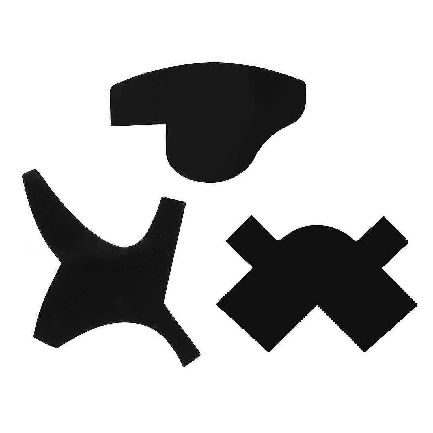 3pcs Beard Shaping Card Modeling Accessories Multifuntional Barber Enhancement