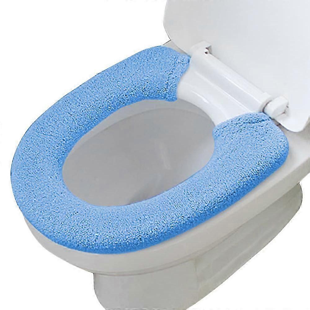 Comfortable Toilet Mat, Washable Reusable, Premium Plush Material, Hooks Fastener For Firm Fixation, Ideal For Elderly And Disabled