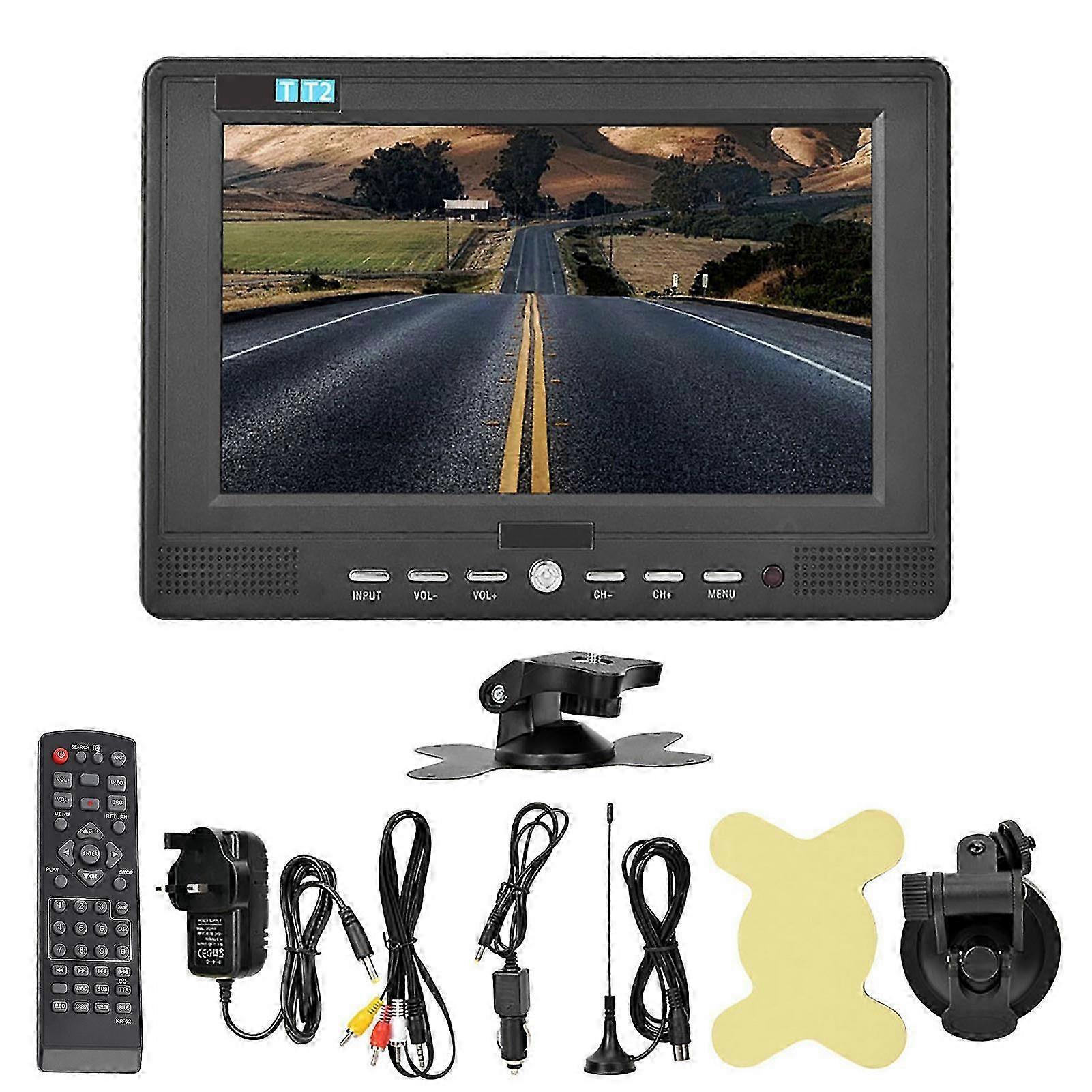 Portable 7'' 16:9 ATSC Handheld 1080P Digital TV Television Player (UK Plug) suitable for certain brands