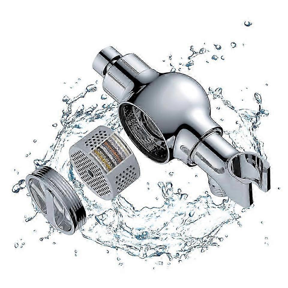 Adjustable Shower Head Holder for Shower and Water Softener System