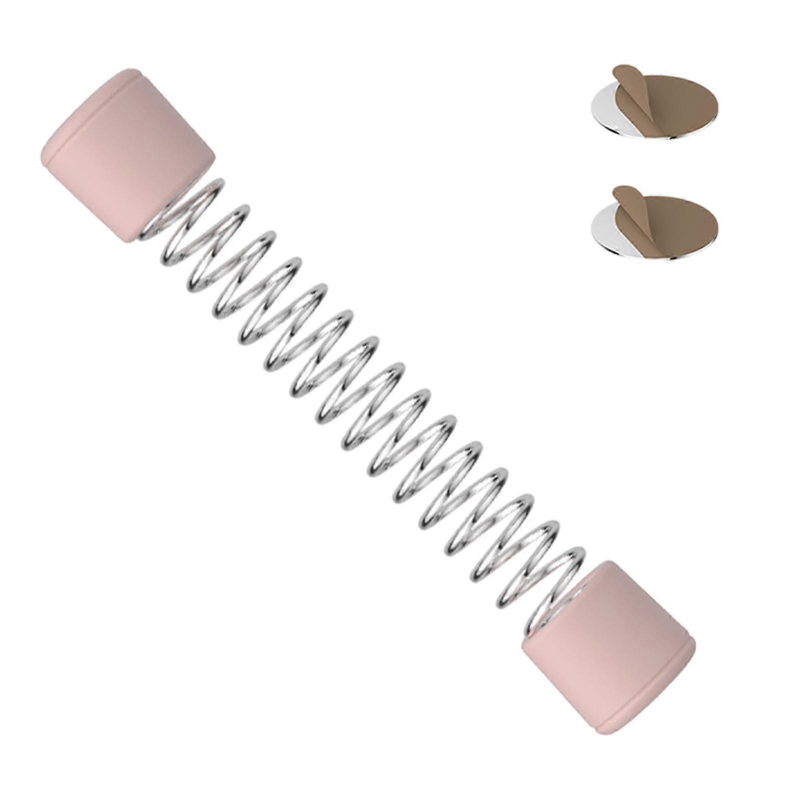 Washing machine support, washing machine door stopper for frontloading washing machine, prevents odor retention, pink