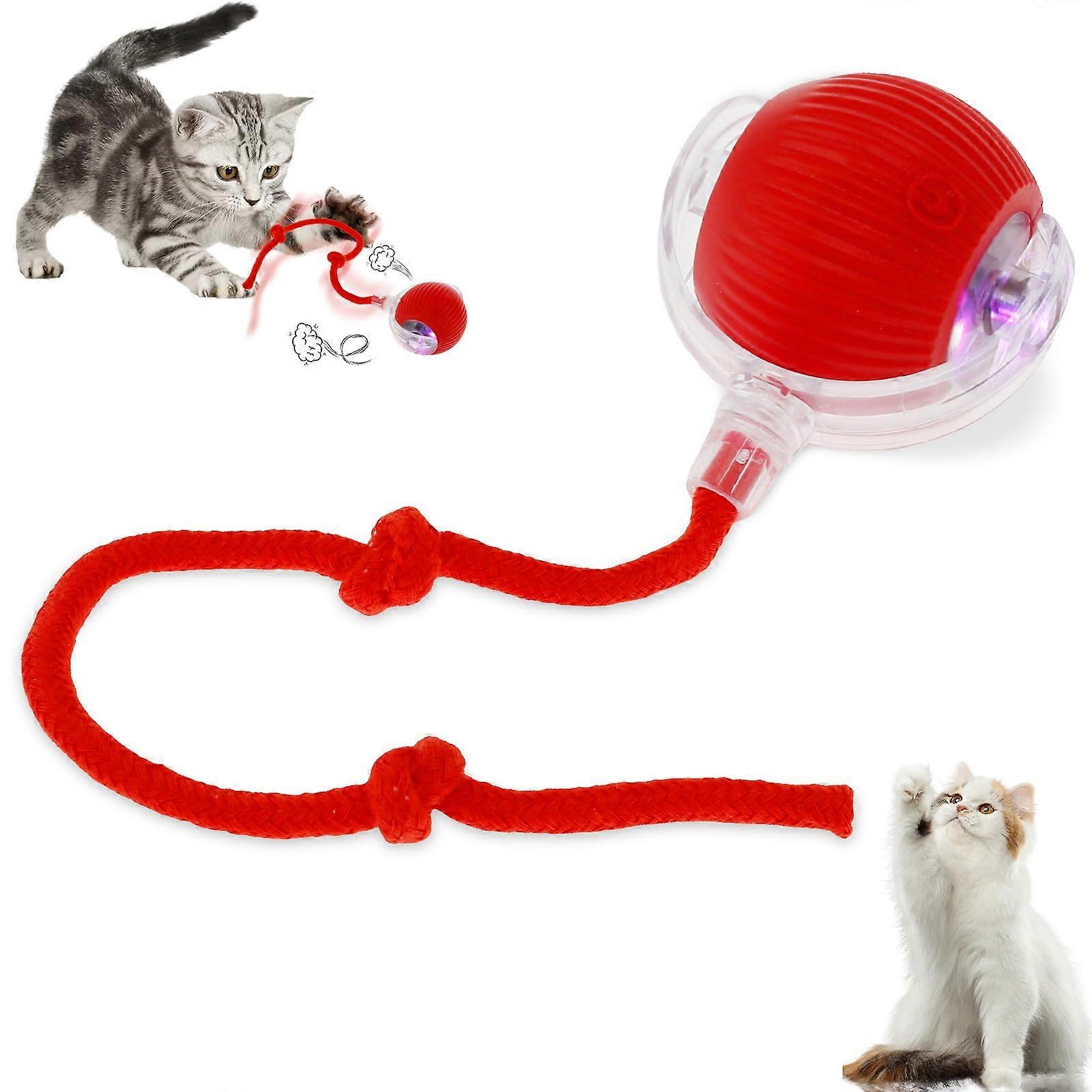Electric Dog Ball 7 cm Interactive Magic Ball for Dogs and Cats, Rechargeable Silicone Material, 4 Modes, Intelligent Sensor