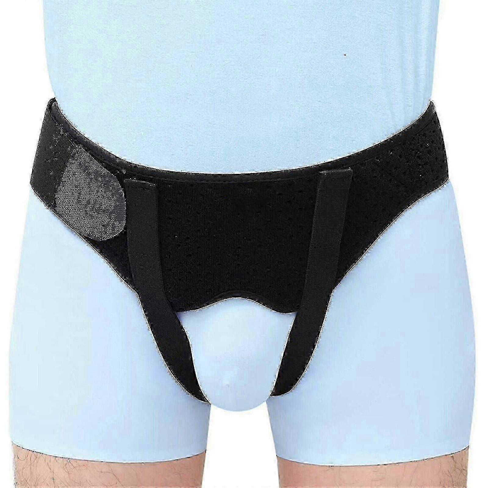 Professional Hernia Support Belt with Removable Pads for Groin Relief