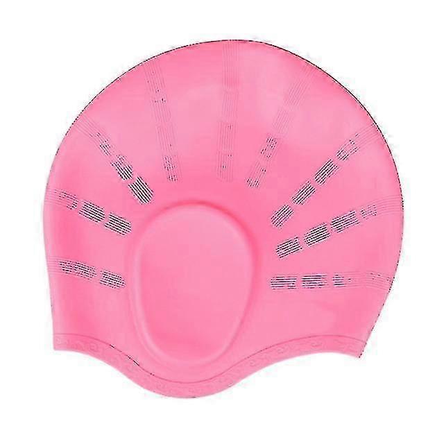 Boné impermeável para piscina com cabelo comprido