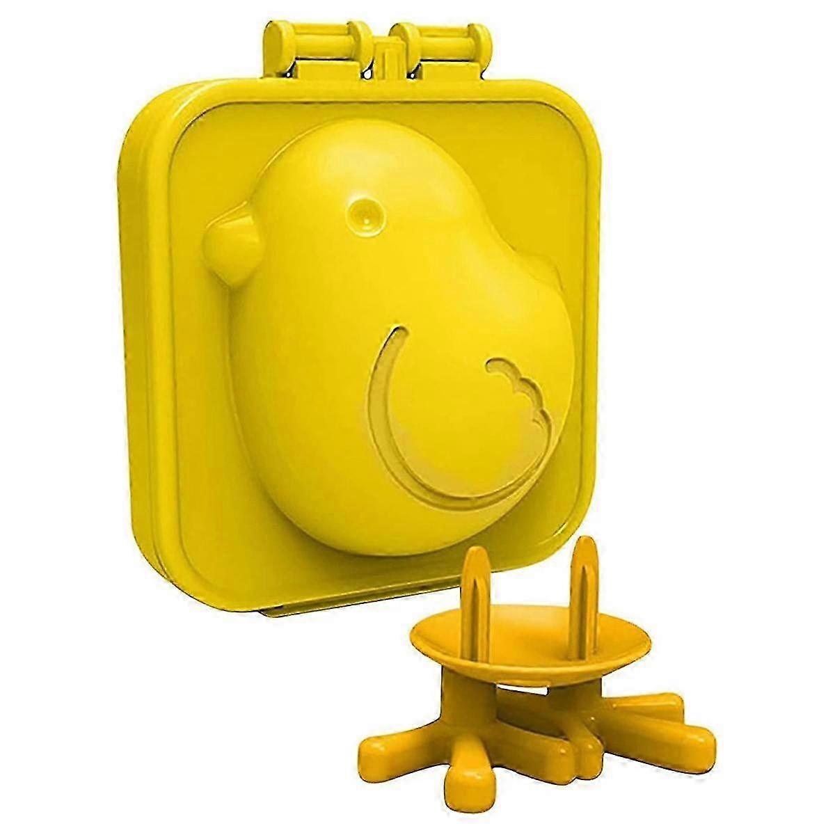 3D Cartoon Chicken Shaped Boiled Egg Mold Tool for DIY Camping