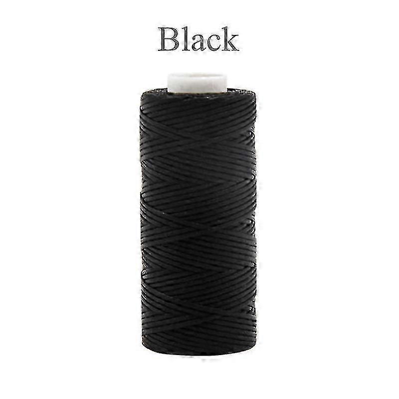50M Waxed Thread 150D 1mm Flat Sewing Line Hand Stitching Craft Thickness