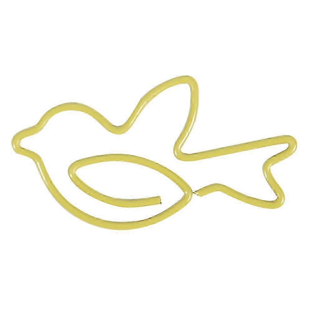 12 Pcs Multi-Functional Thickened Pigeon Shaped Paper Clips 3x2cm for Office and Home Use