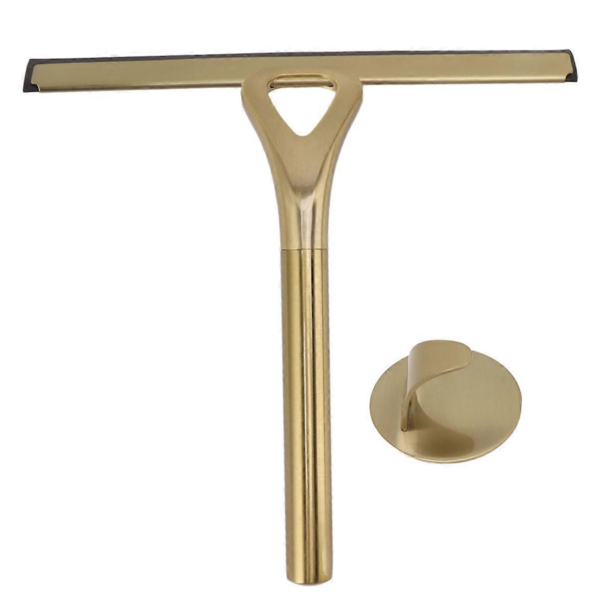 Glass Cleaning Brush Stainless Steel Window Squeegee for Glass Door Mirror