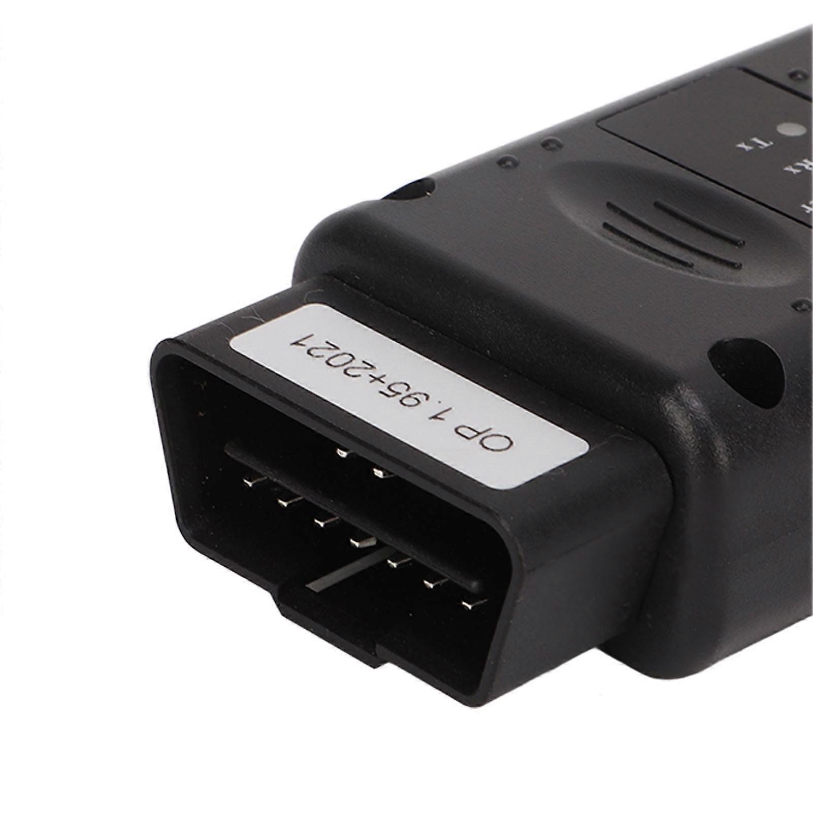 12V OBD2 Diagnostic Scanner LCD Backlit Screen Professional Diagnostic Interface for Car