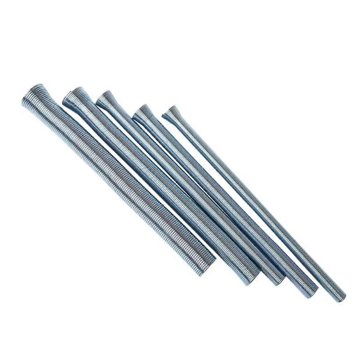 5pcs Premium Outside Style Spring Copper Tube Benders Internal Folding Bending Line Pipe for O.D. 1