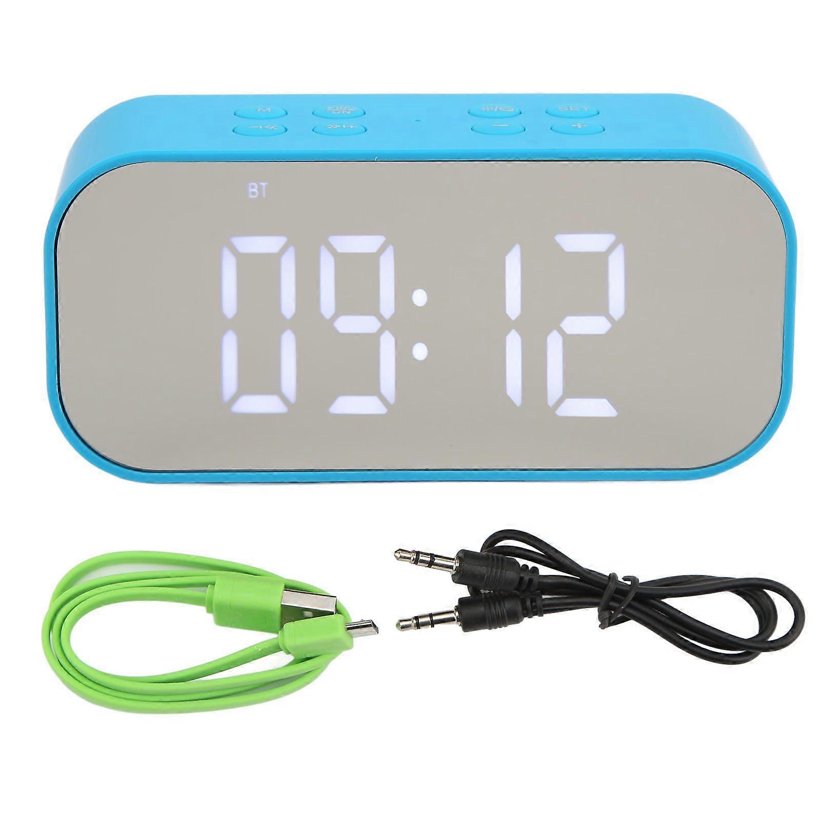 2025 Latest Model  Alarm Clock Mirror Electronic Intelligent Noise Reduction