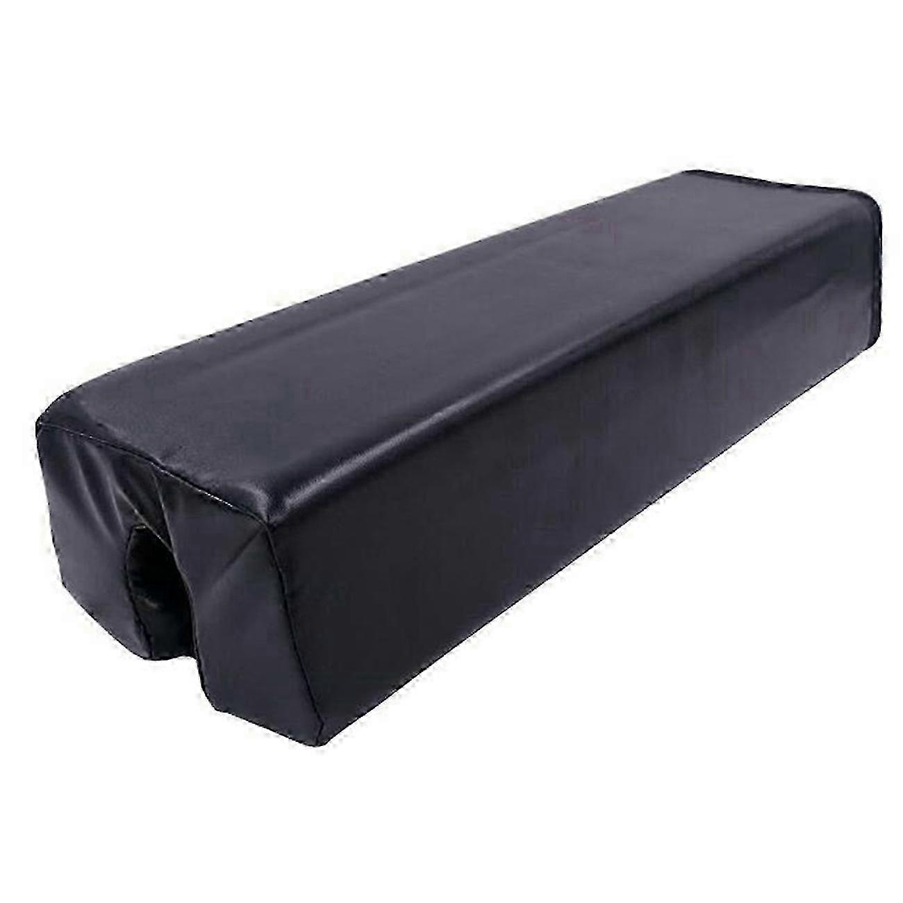 Hip Thrust Barbell Squat Pad Gym Weightlifting Training Neck Cover Shoulder Support Push Bar Barbell Foam Pad,Black bs