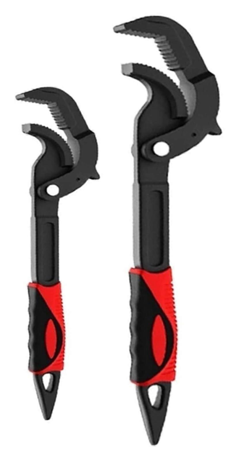 Adjustable Wrench – Pipe Universal, Open End, 6–22 mm/14–60 mm, Carbon Steel