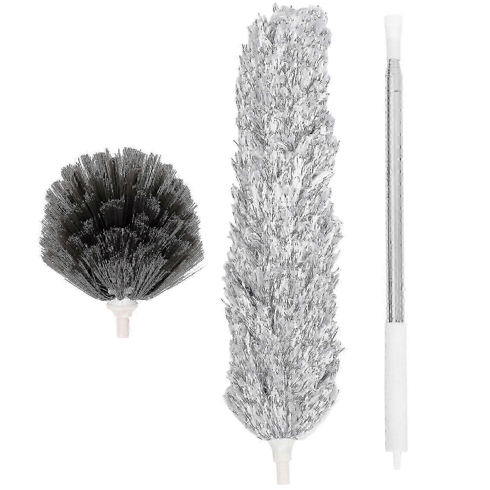 Duster Cleaning Microfiber Duster Extension Pole Extendable Duster Ceiling Fan Duster Washable Feather Duster Cobweb Duster hwy