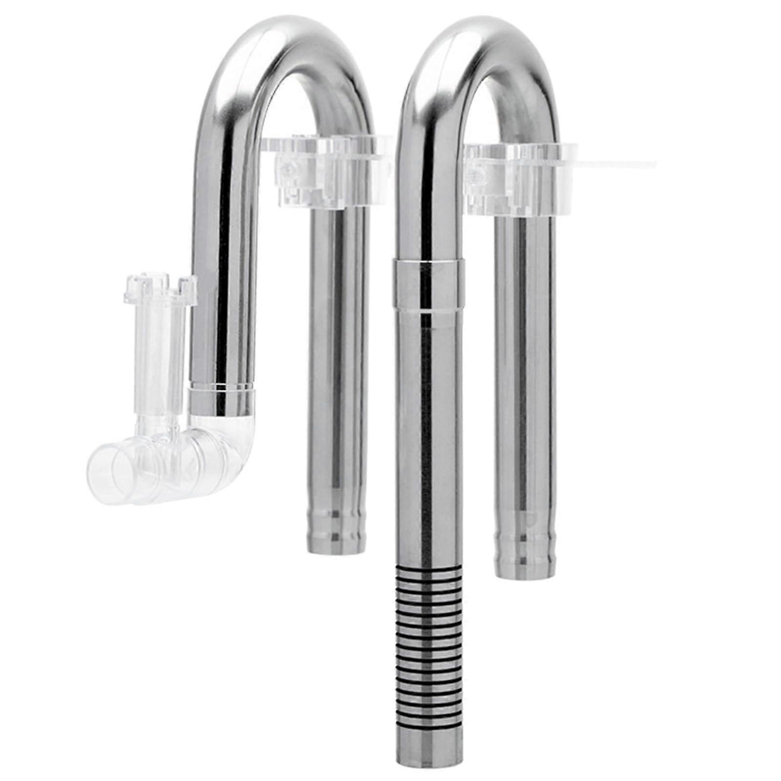 Aquarium Inlet Outlet Water Pipe Maintenance Tool Set with 16mm Tube Clamps for Water Circulation and Filter Accessories