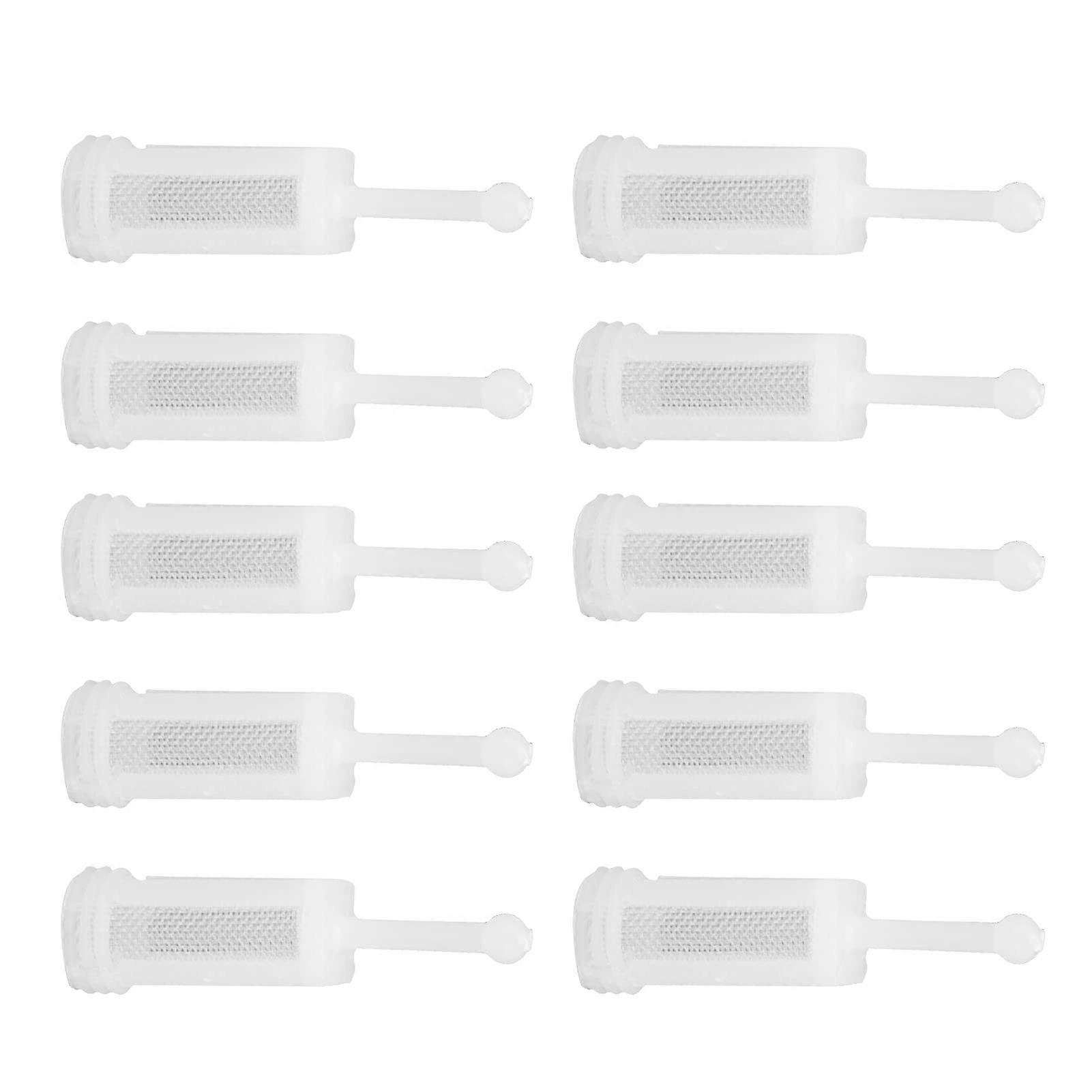10pcs Nylon Mesh Spray Gun Filters for Paint Sprayers, High Efficiency Dirt Blocker, 150 Micron Size