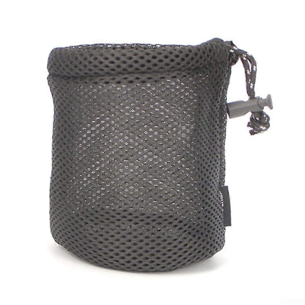 Store your camping gear conveniently with this impactresistant mesh storage bag for outdoor use, as shown, S.