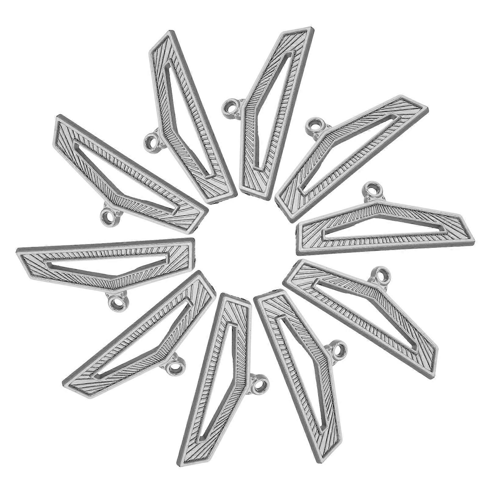 Trophy And Medal Display Shelf Sturdy Metal Medal Buckle For Events Secure Medal Attachment 1.77X1.14X0.08in 10Pcs