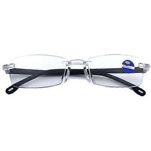 Intelligent Glasses with Adjustable Dioptres, Auto Zoom Reading Glasses for 100-700 Degrees, Focus Adjustment for Near and Distant Vision