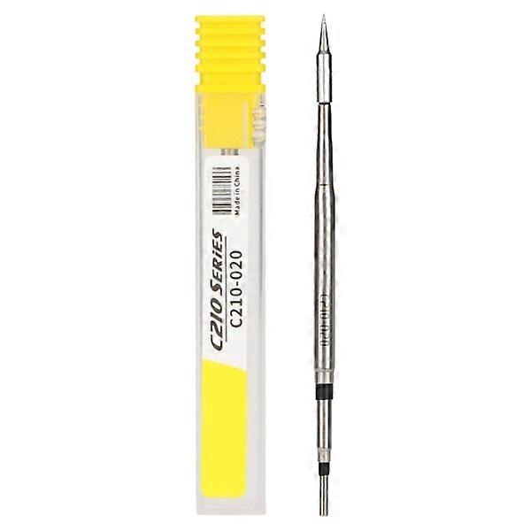 نصائح لحام الحديد العالمية C210-020 تلميح مستقيم لمقبض محطة لحام T210 T26