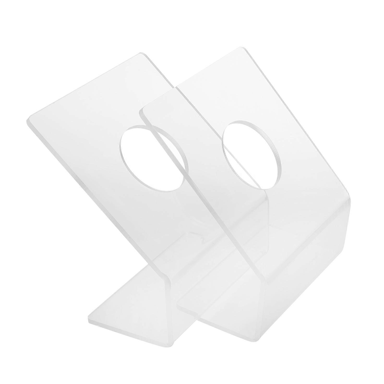 Clear Acrylic Display Stand for Lighting with Elegant Design and Material 55mm